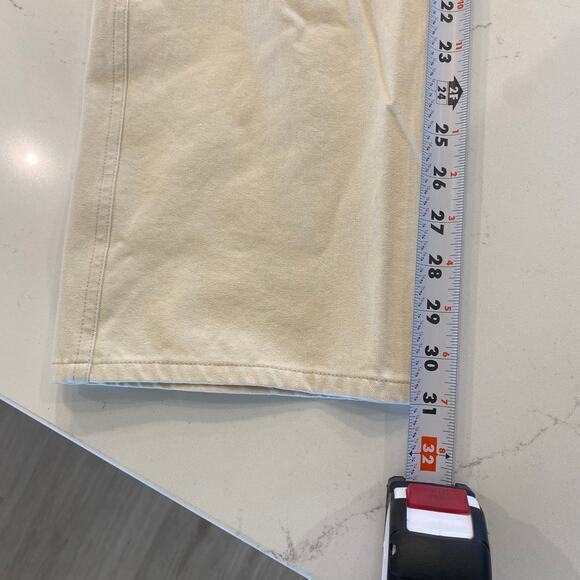 St. John Straight Leg Trouser Pants in Creamy Beige 12 - Picture 8 of 9